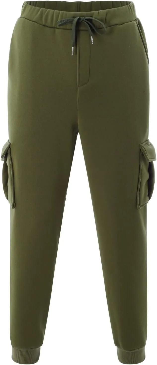 2023 Jogger Pants for Men, Men's Cargo Sweatpants Casual Joggers Athletic Plus Size Loose Stretch Baggy Trousers with Pocket