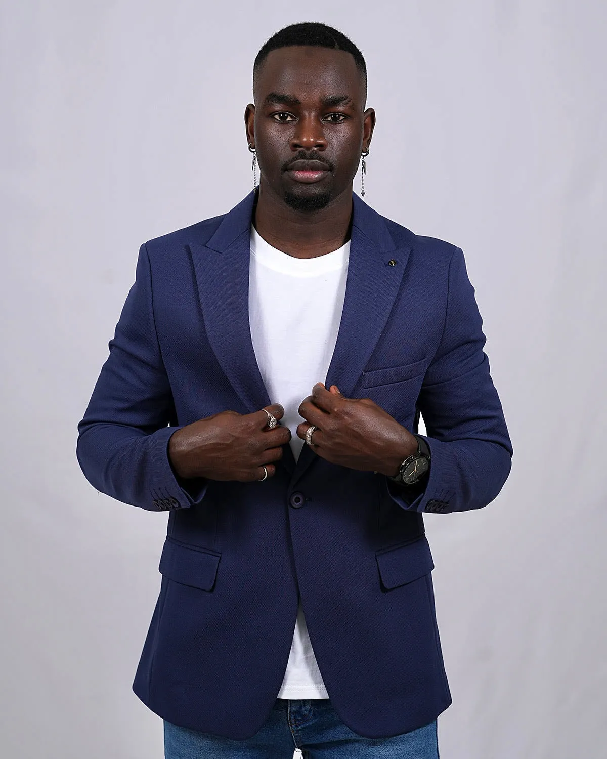2H #26924 Gitane One Button Blazer