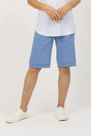 4175 Manhattan Cuff Short - Emery Blue