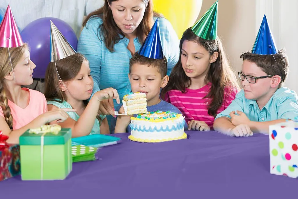 54 In. x 300 Ft. Cut To Size Table Roll | Purple
