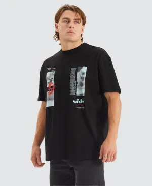 Anarchy Box Fit T-Shirt Black