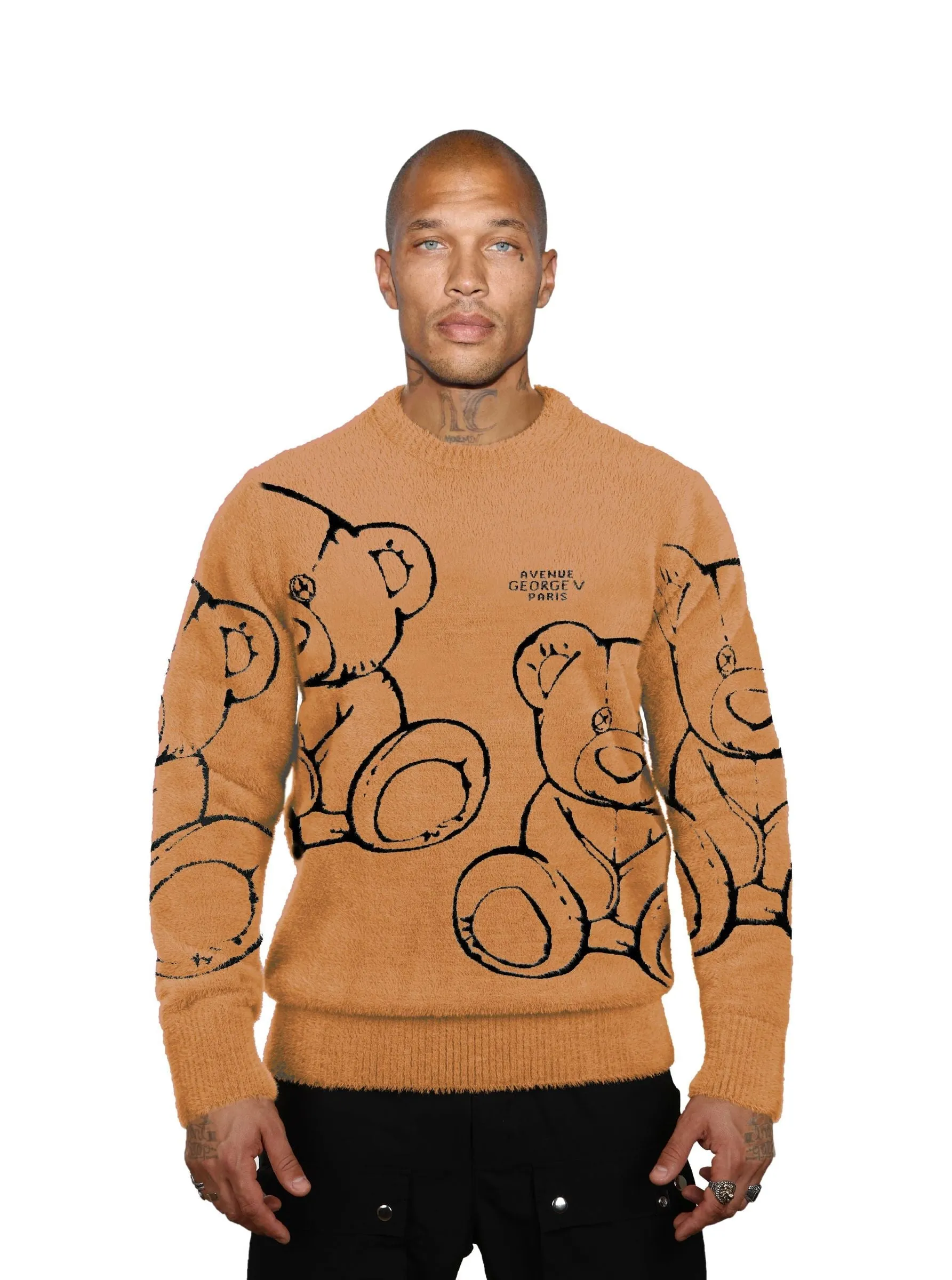Avenue George V Paris Beige Sweater