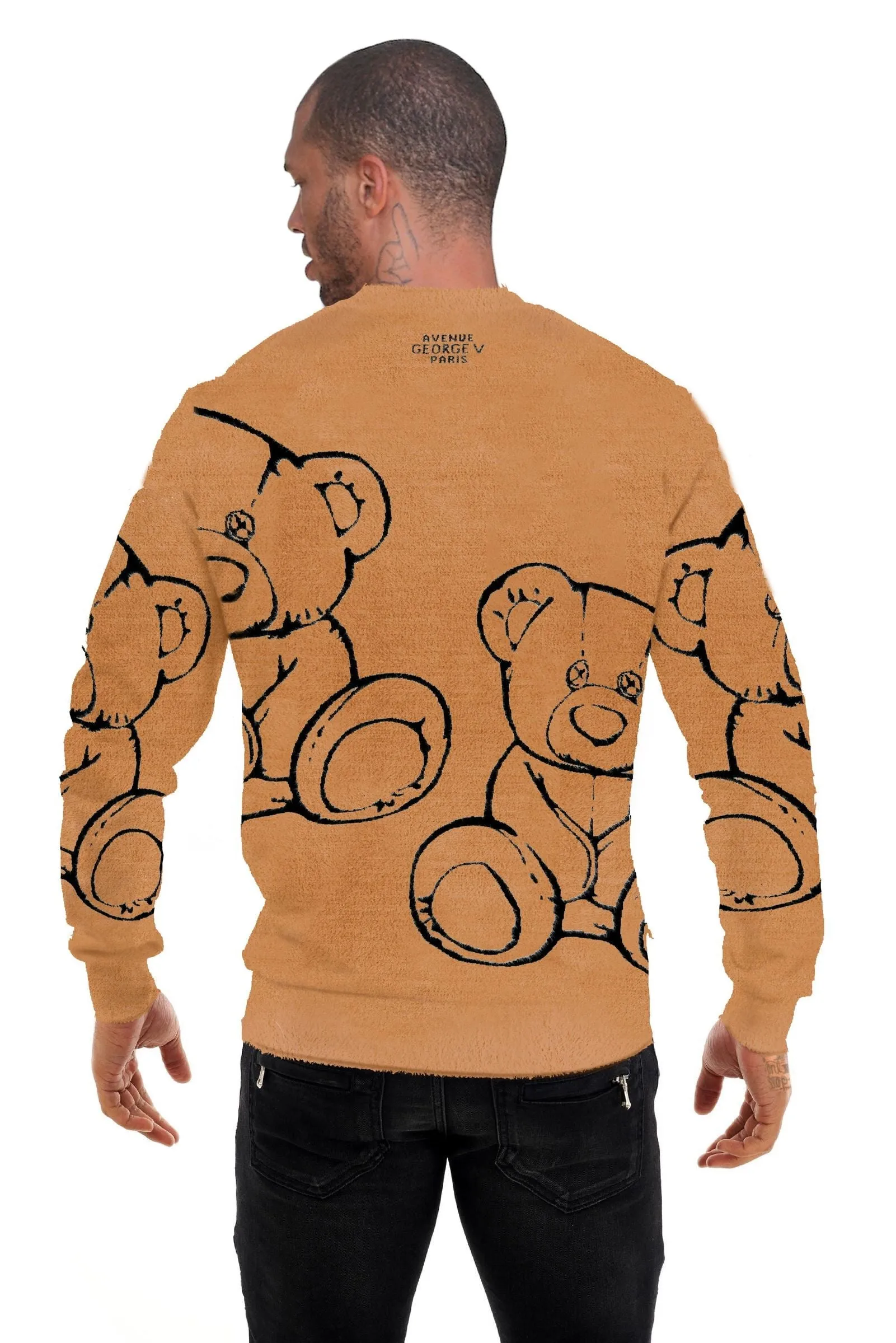 Avenue George V Paris Beige Sweater