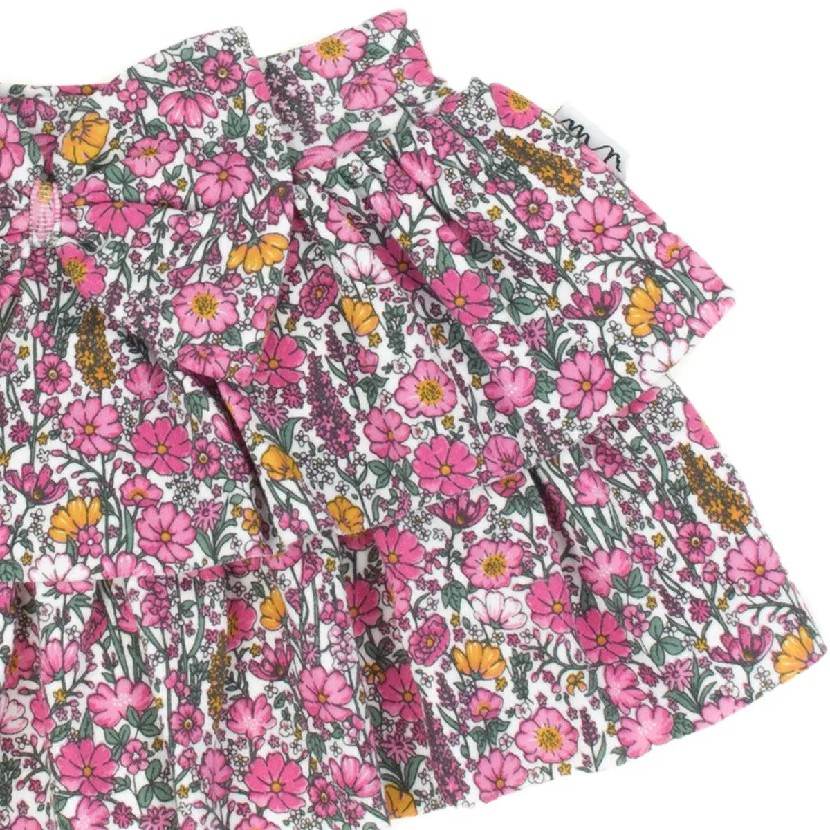 Bamar Nicol Cotton skirt girls with flowers LEA