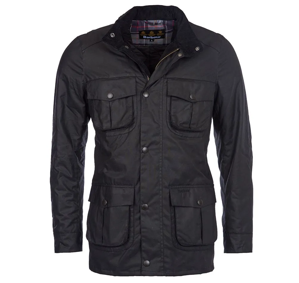 Barbour Corbridge Wax Jacket - Black