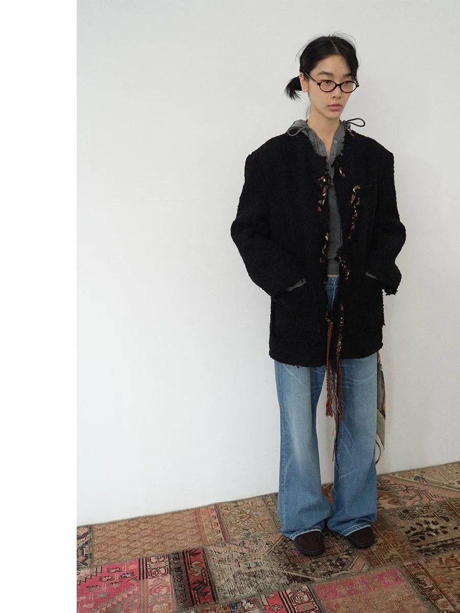 Braided Tweed Jacket