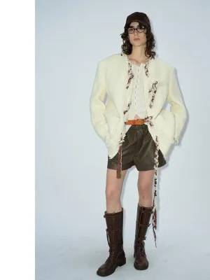 Braided Tweed Jacket