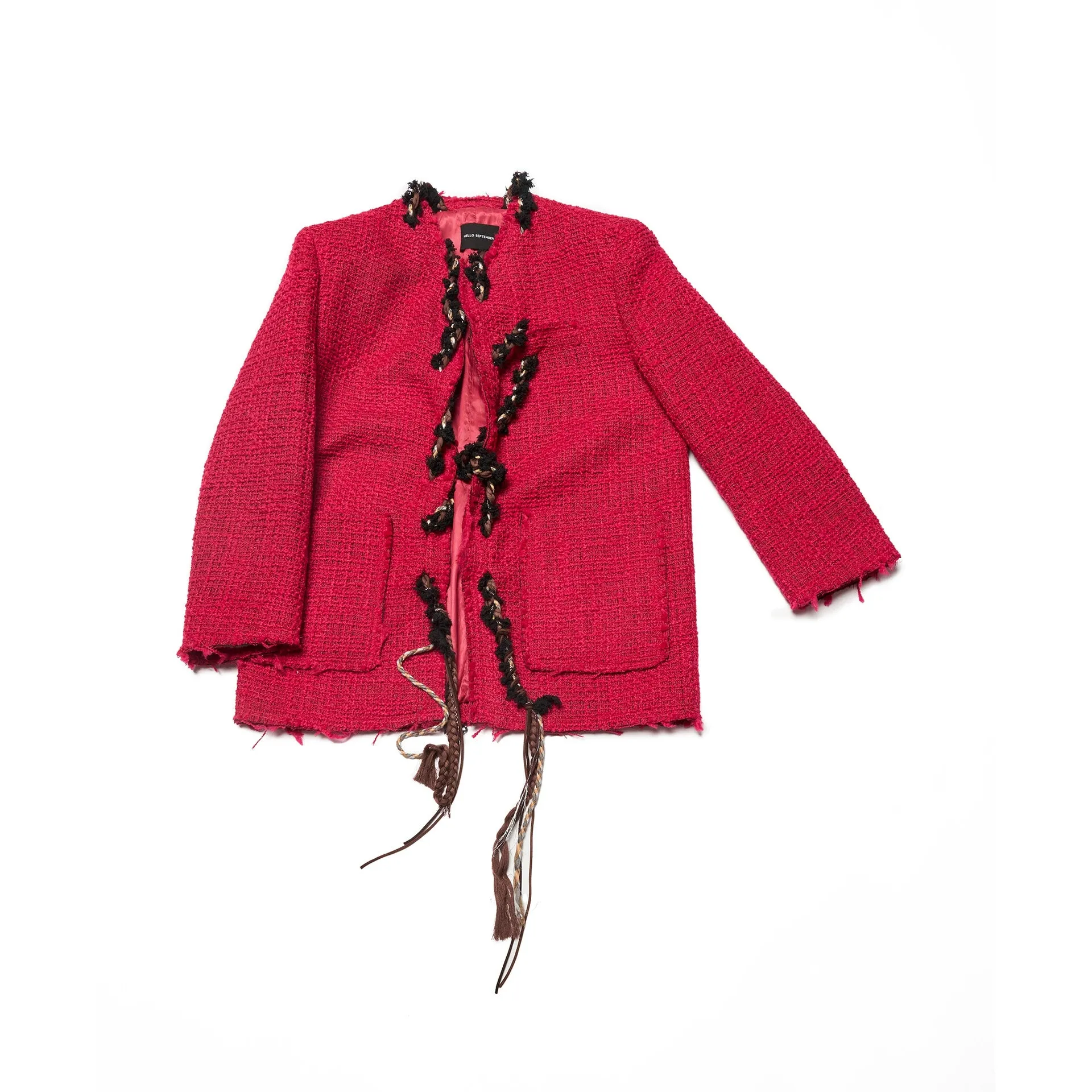 Braided Tweed Jacket