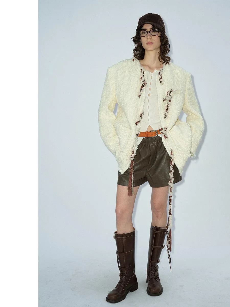 Braided Tweed Jacket