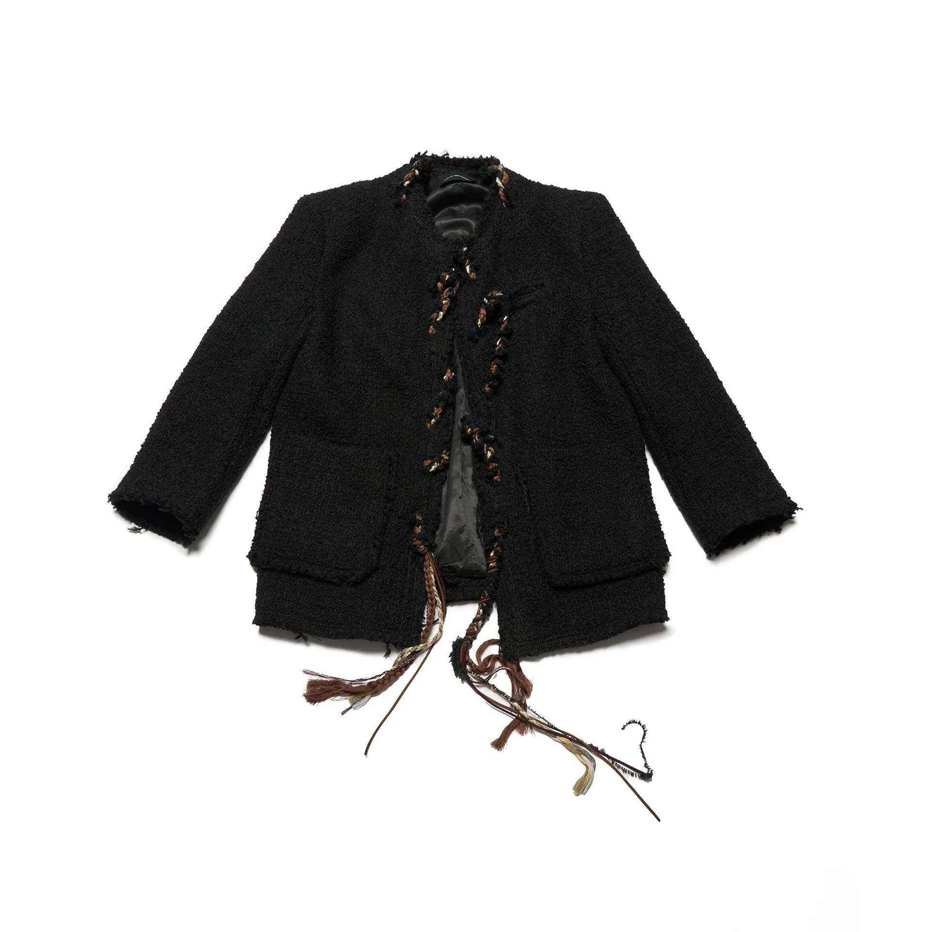 Braided Tweed Jacket