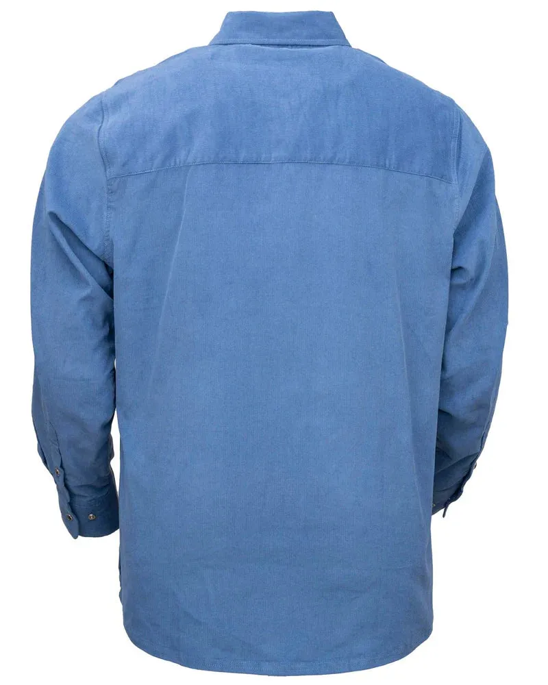 Bryce Cord Shirt - Denim