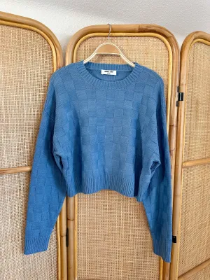 Cali Sweater | Gray Blue