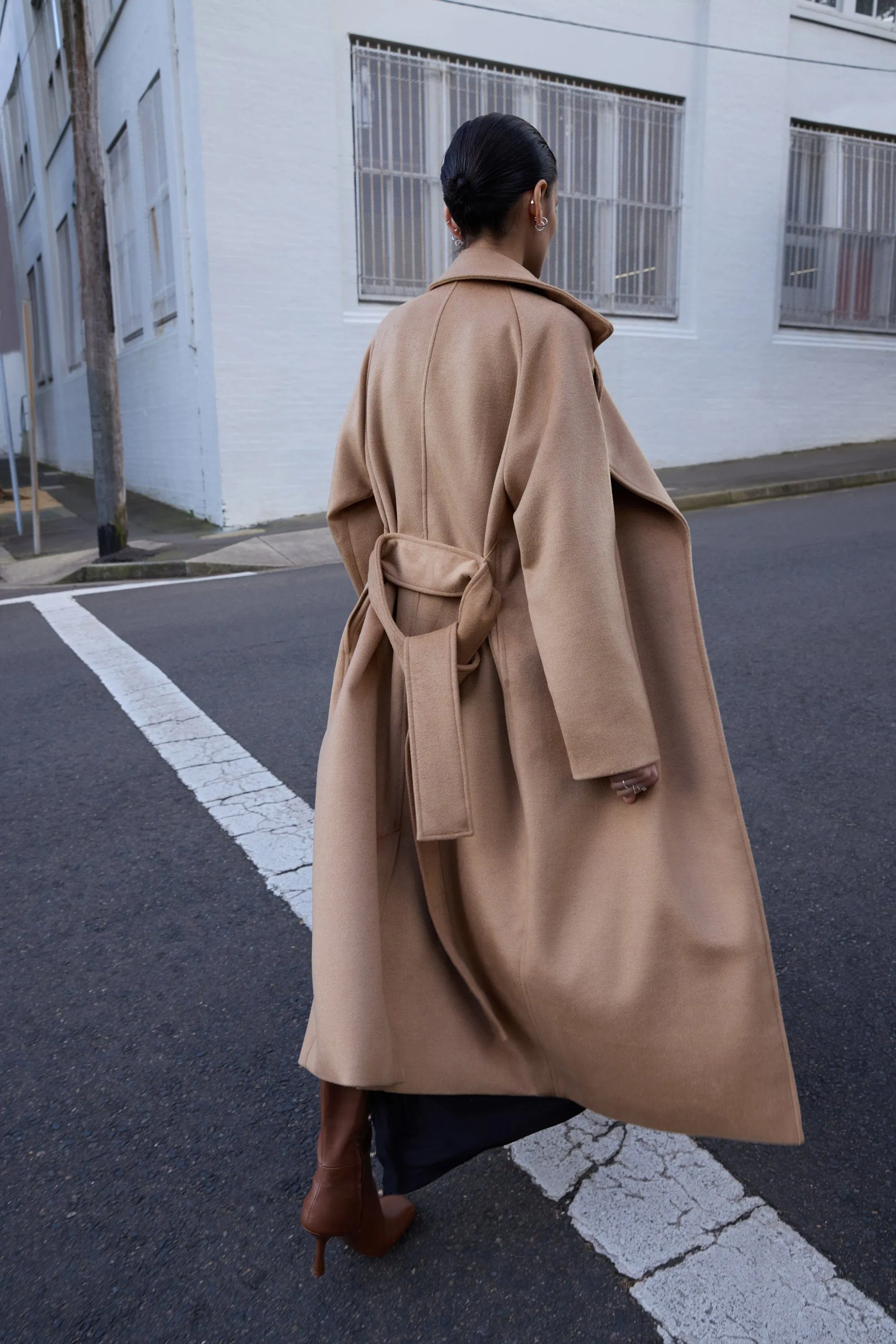 CLASSIC WOOL COAT | CAMEL