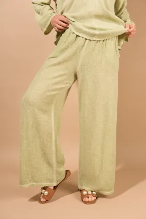 Cotton & Linen Blend Trousers