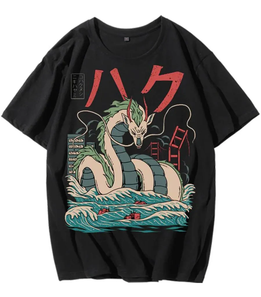 Dragon T-Shirt Haku