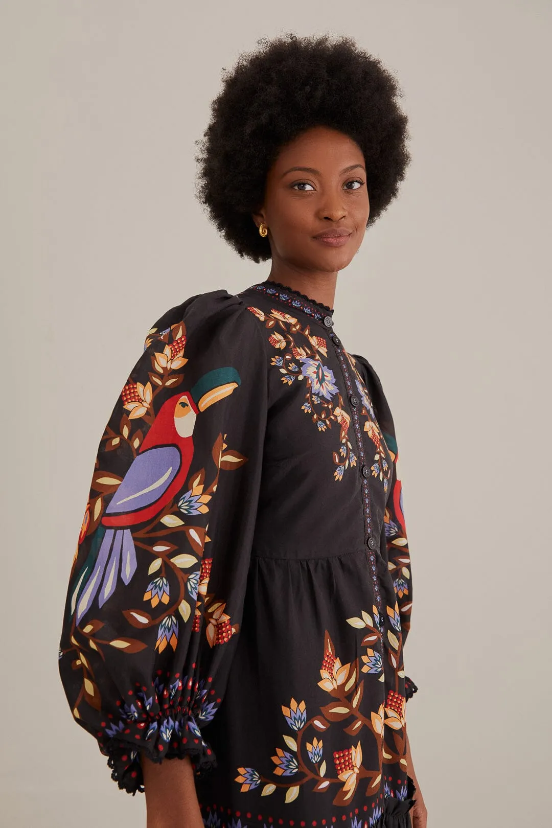 DRESS 314825 Winter-Garden-Black