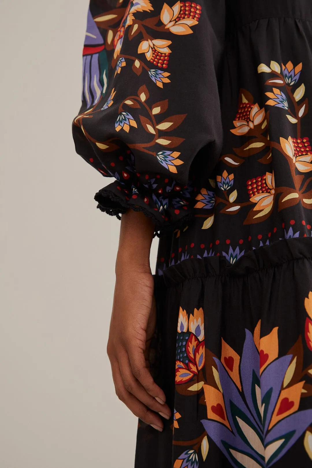 DRESS 314825 Winter-Garden-Black