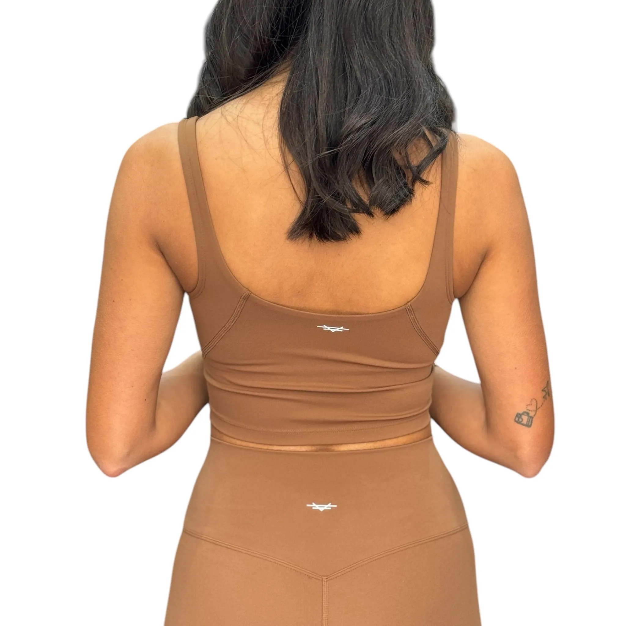 Essential Padded Top - Gingerbread