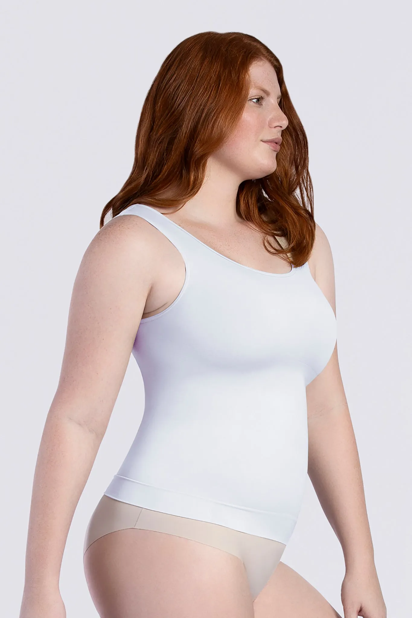 Essential Square Neck Control Tank