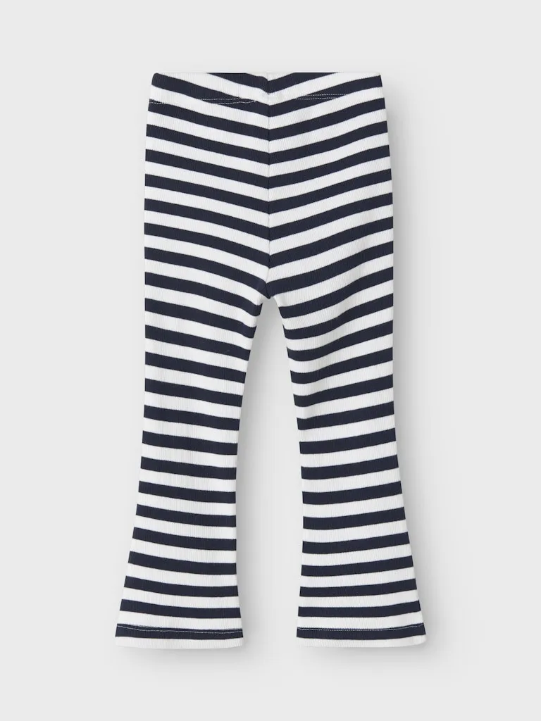 Folisa Flared Navy Stripe Pant