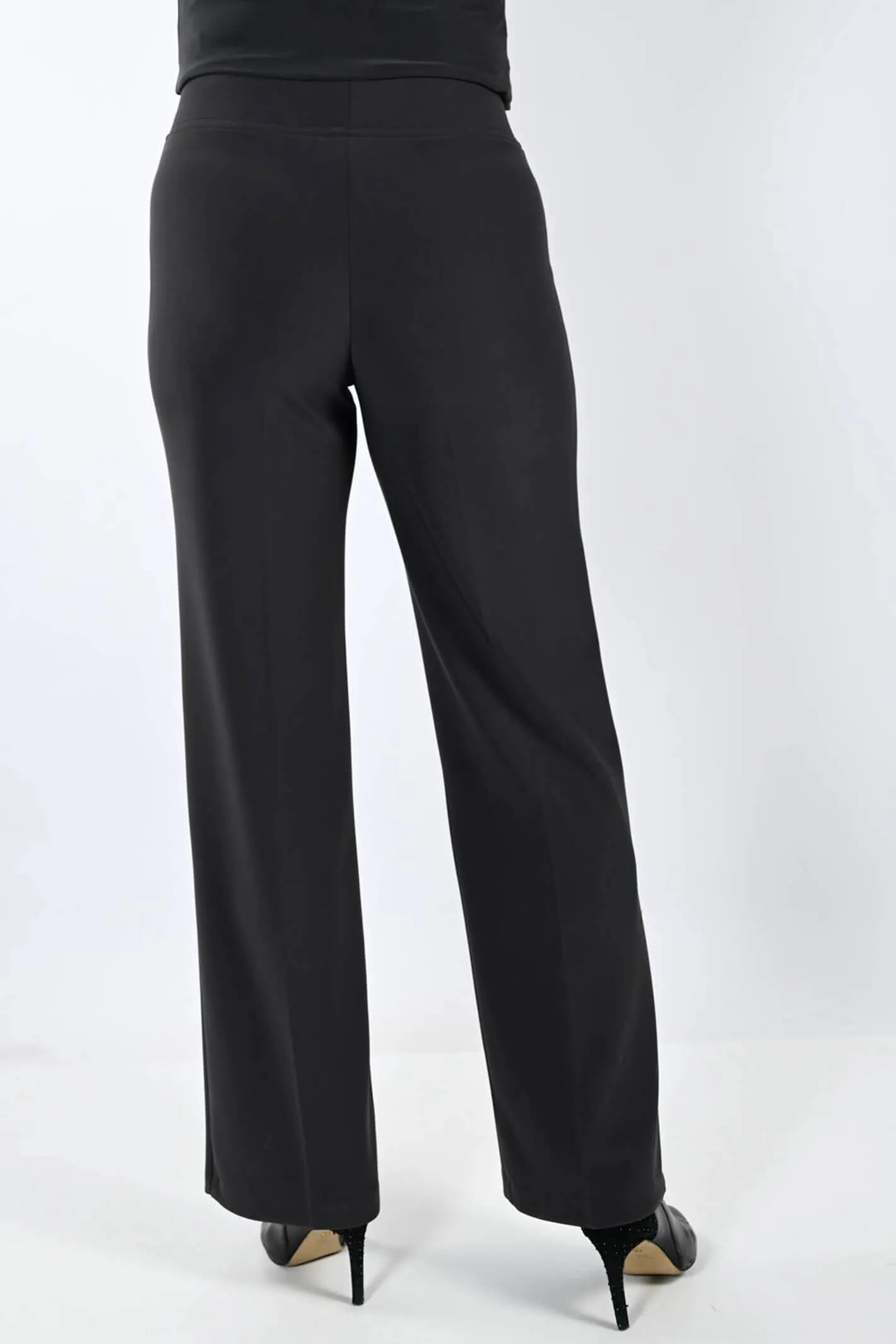 Frank Lyman 233015 Black Wide Leg Trousers