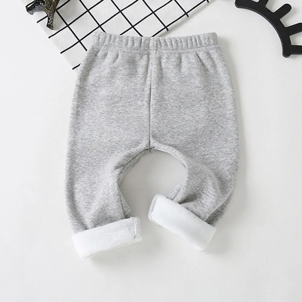 Girls Fox 3D Animal Warm Trousers