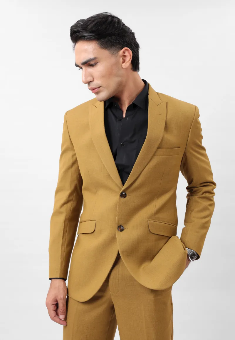 Golden brown suit - anal58-24