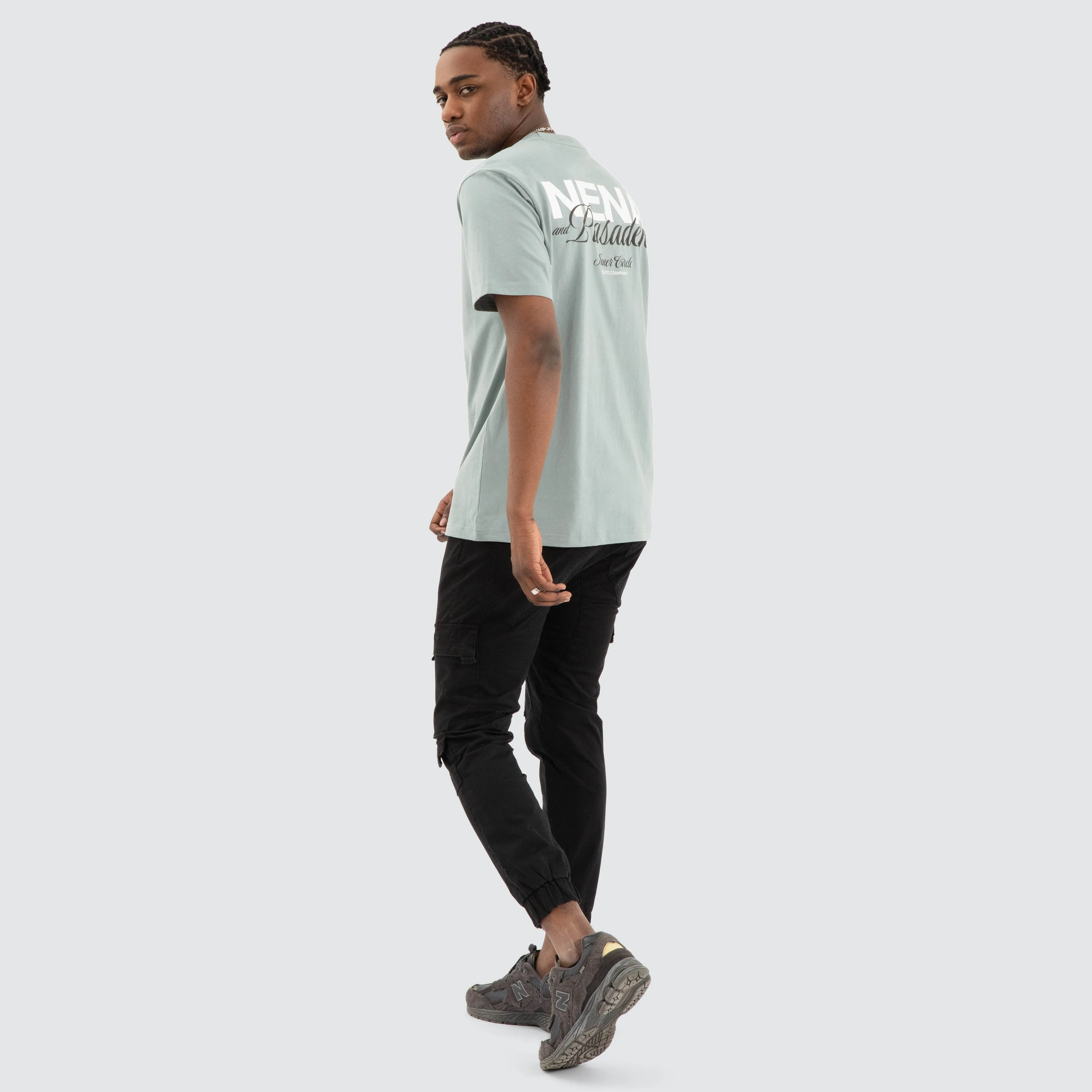 Hope Classic Fit Tee Lead Blue