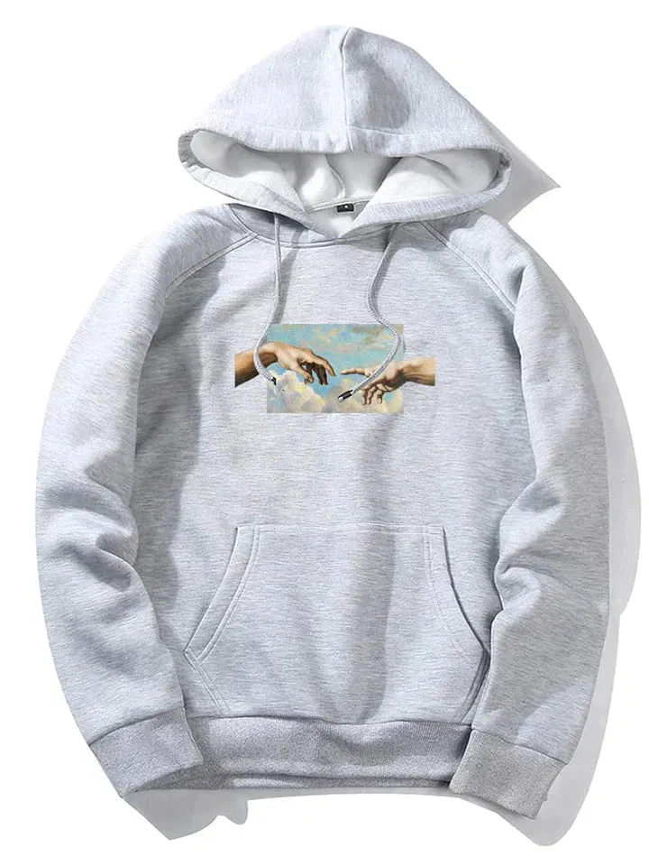 Ivyshape | Cozy Loose Fit Pullover Kangaroo Pocket Ivyshape