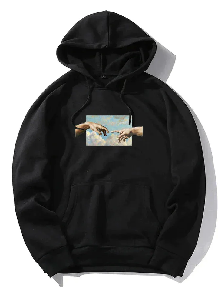 Ivyshape | Cozy Loose Fit Pullover Kangaroo Pocket Ivyshape