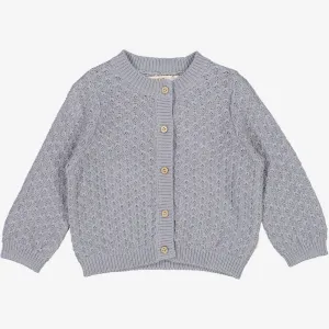 Knit Cardigan Magnella | Baby - cloudy sky