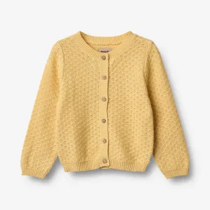 Knit Cardigan Magnella - golden yellow