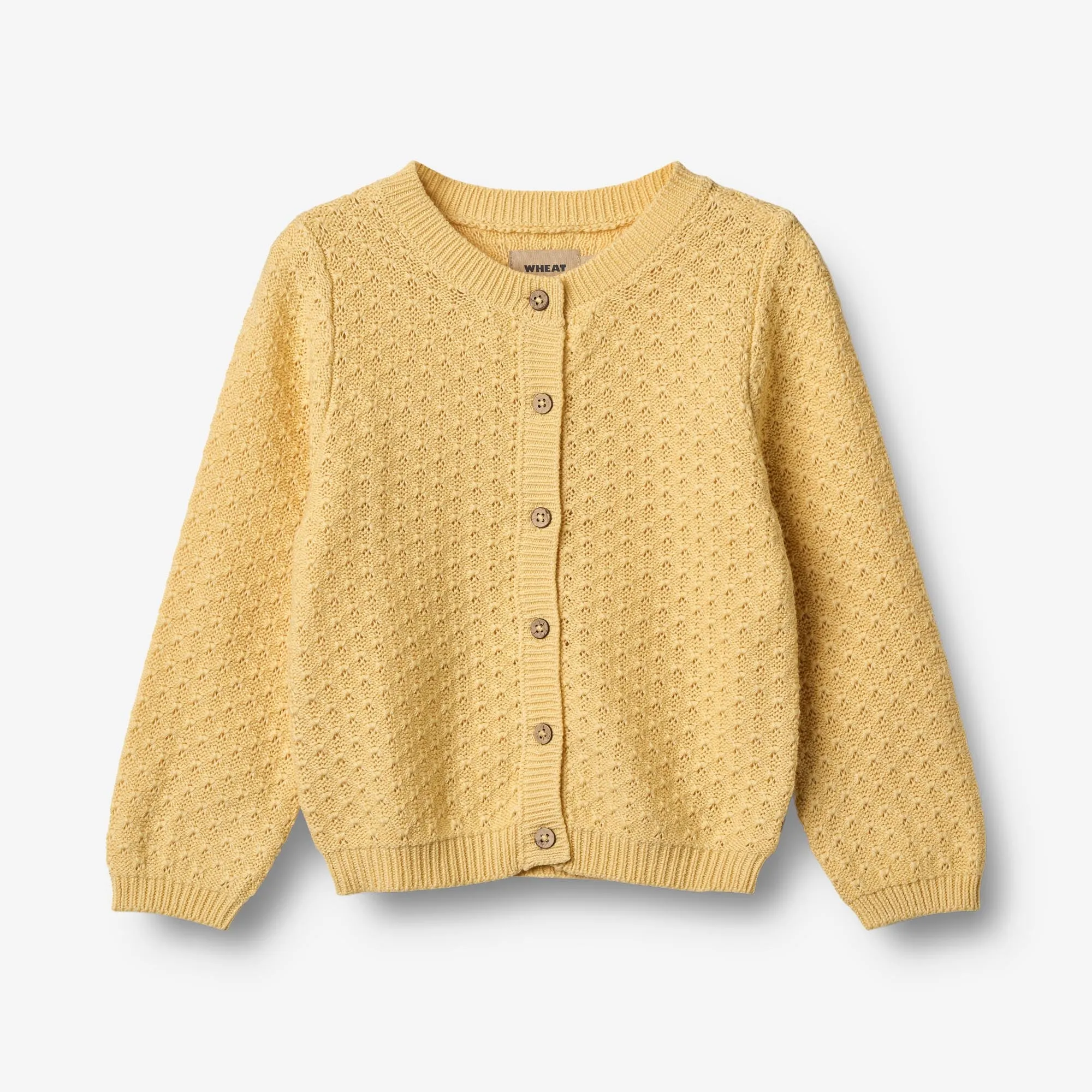 Knit Cardigan Magnella - golden yellow