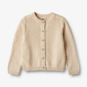 Knit Cardigan Magnella - sandshell
