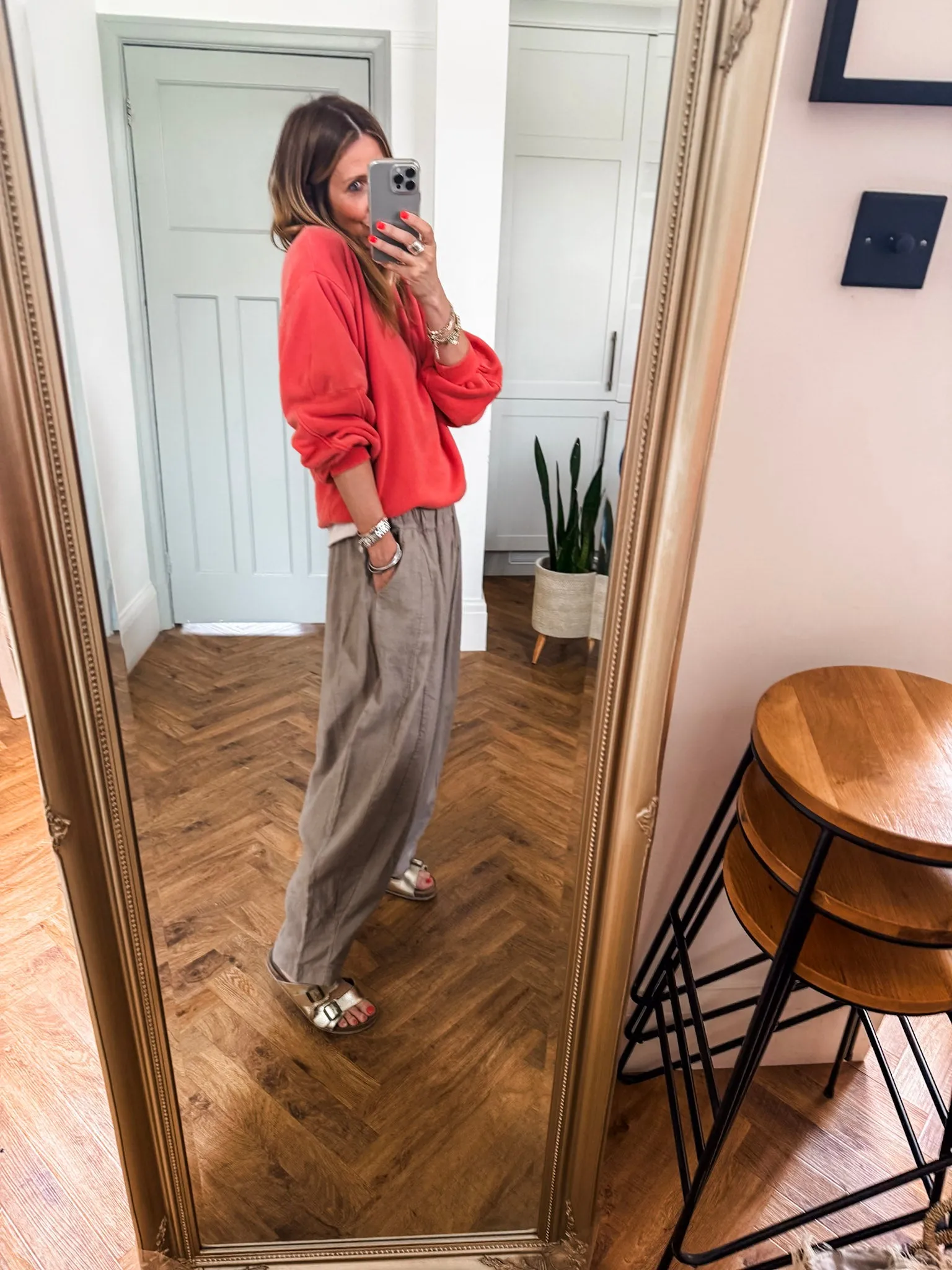 Lightweight Panel Balloon Trousers