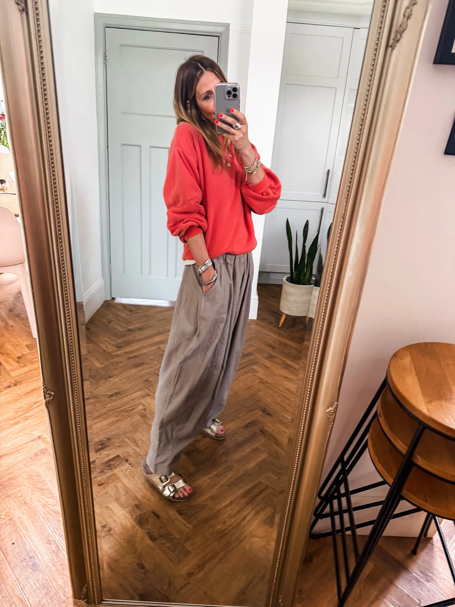 Lightweight Panel Balloon Trousers