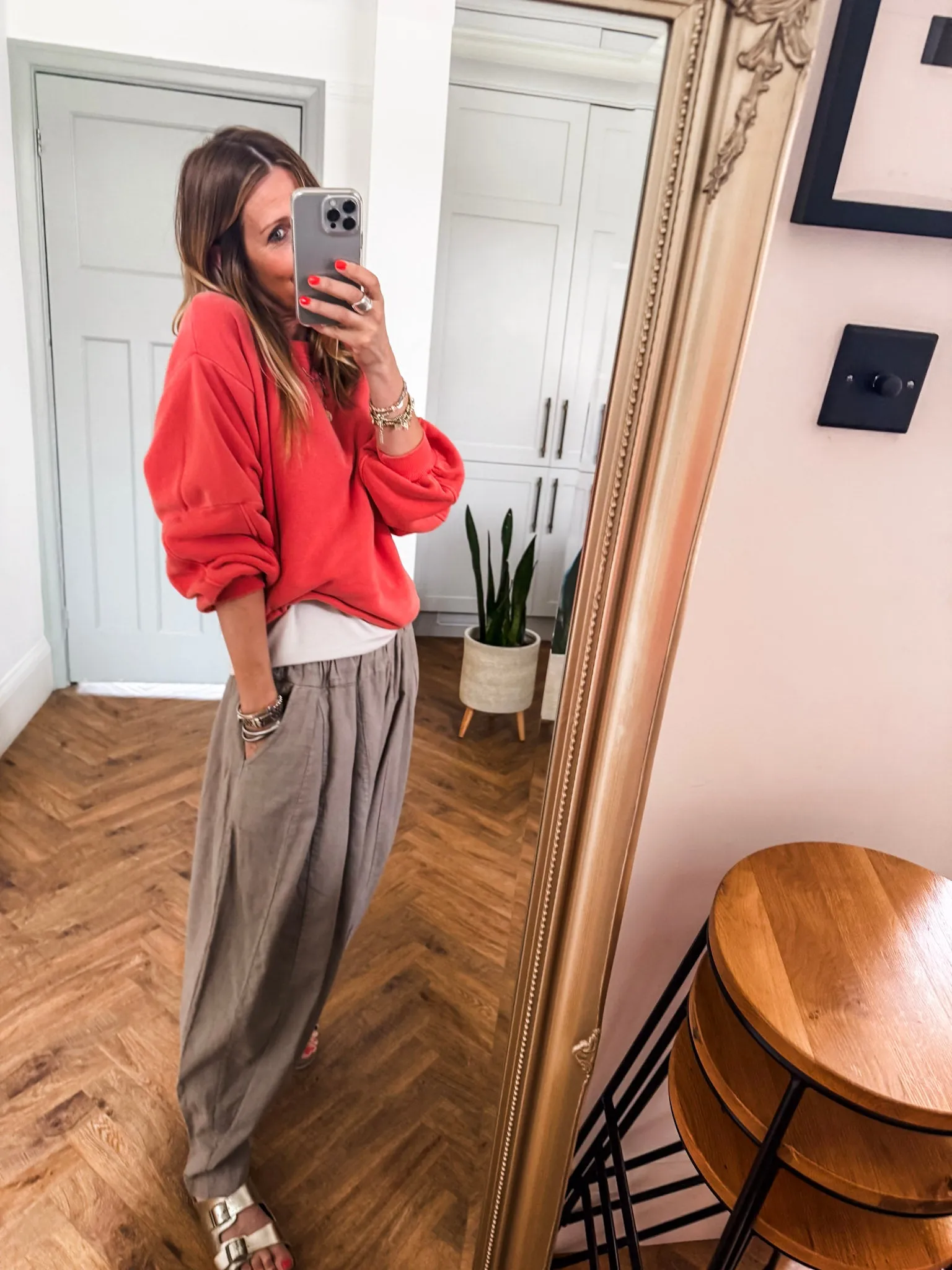 Lightweight Panel Balloon Trousers