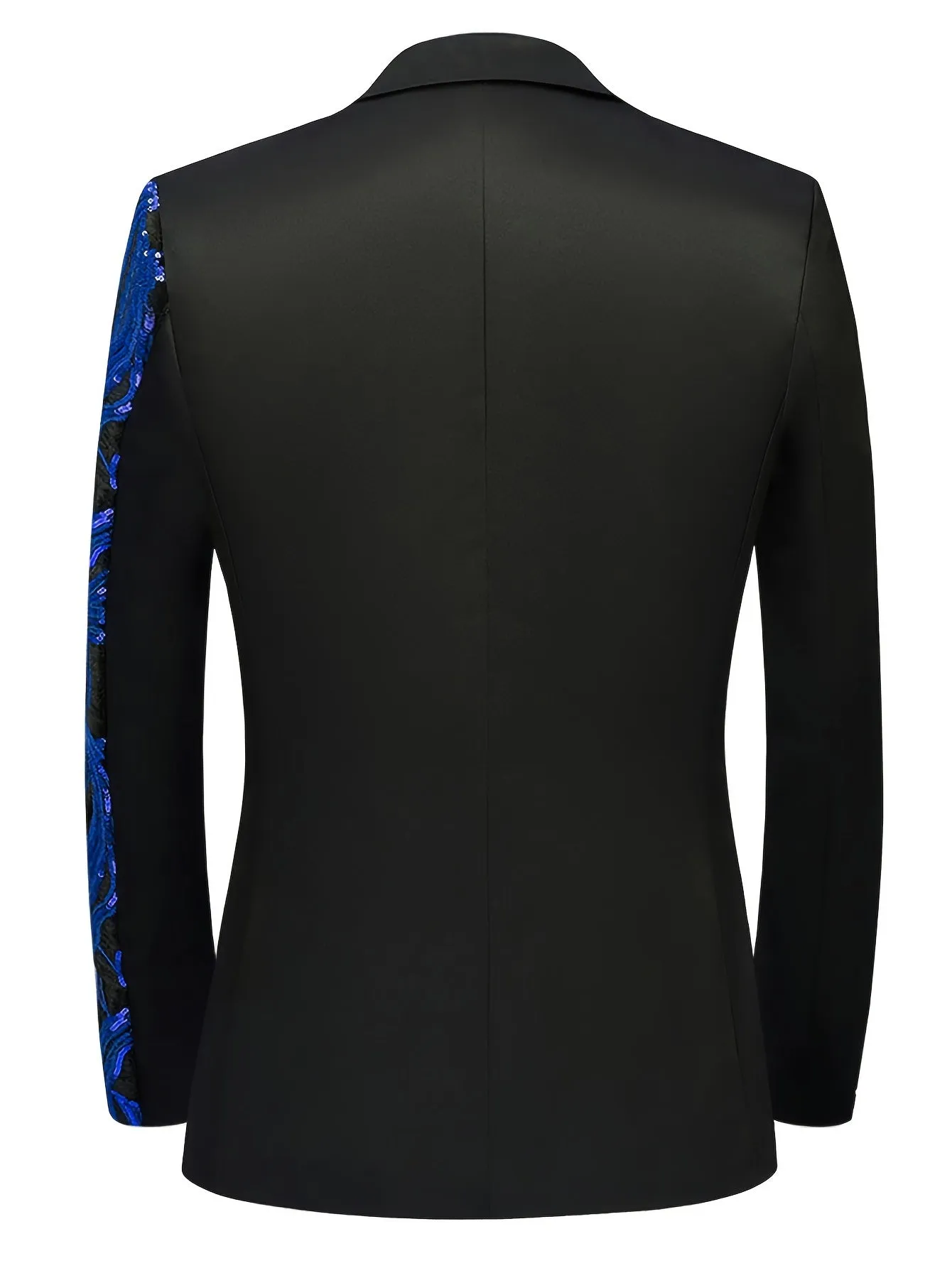 Men's Elegant 1 Button Lightweight Suit Jacket for Night Club Outfit