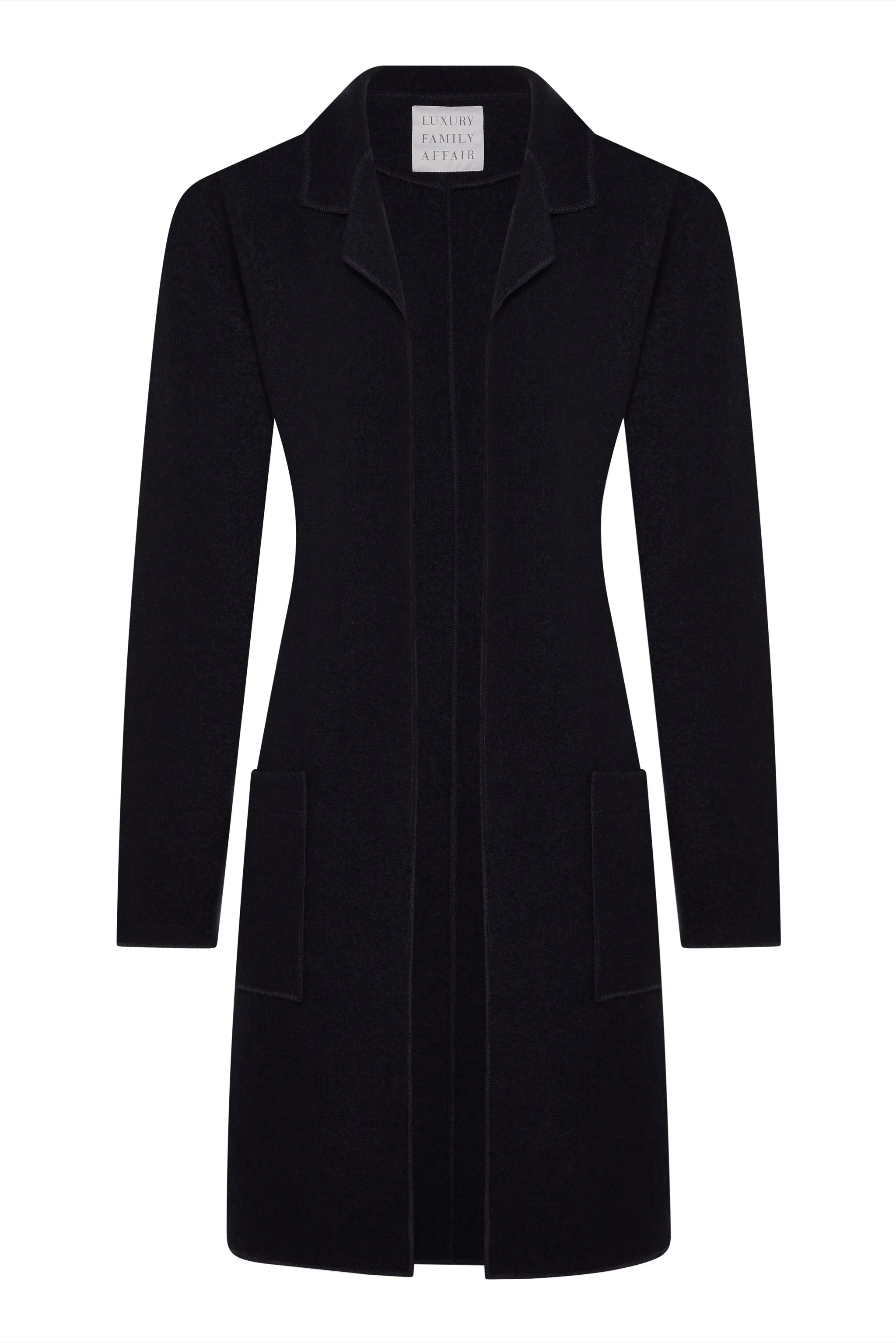 NOTTING HILL Mid Length Midnight Blue Classic Coat