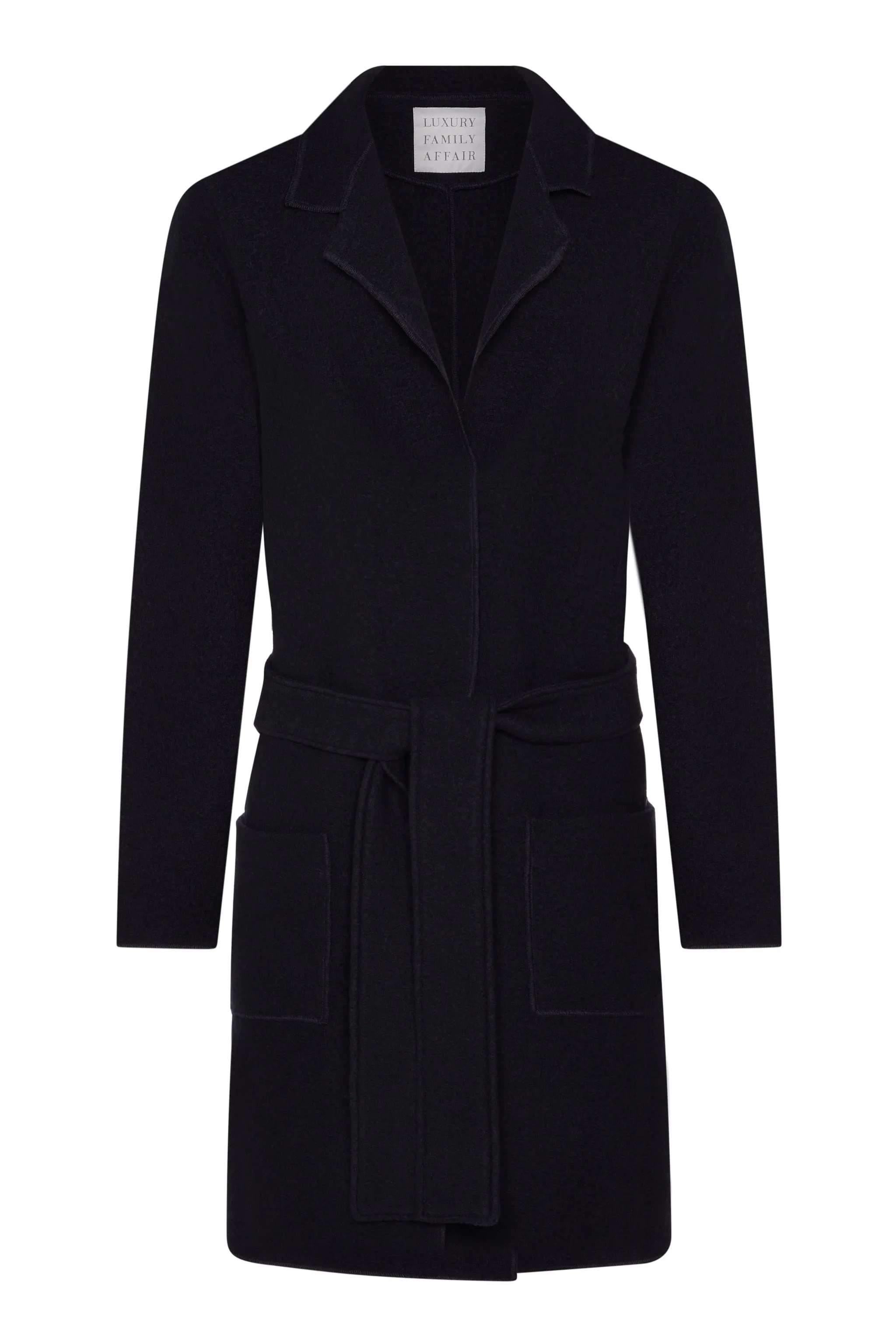 NOTTING HILL Mid Length Midnight Blue Classic Coat
