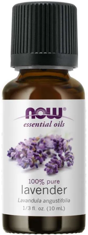 NOW Essential Oils Lavender, 10 mL