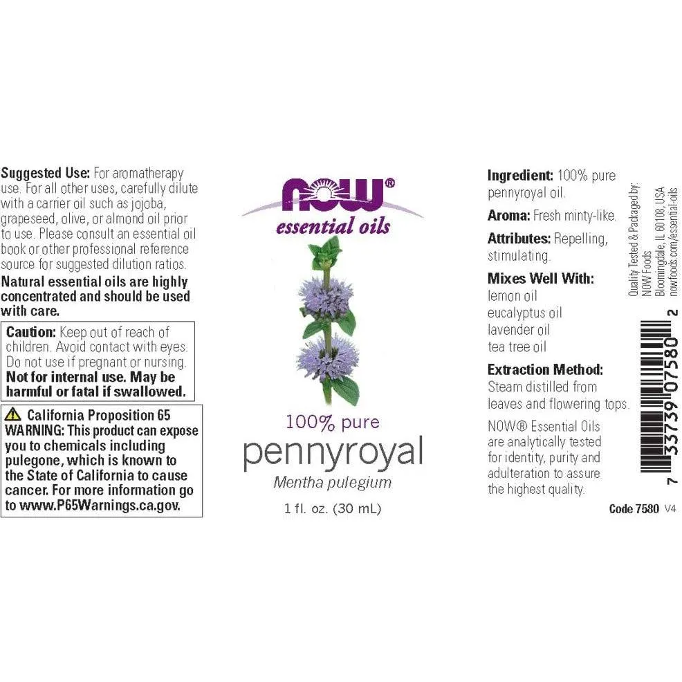 NOW Essential Oils Pennyroyal Oil