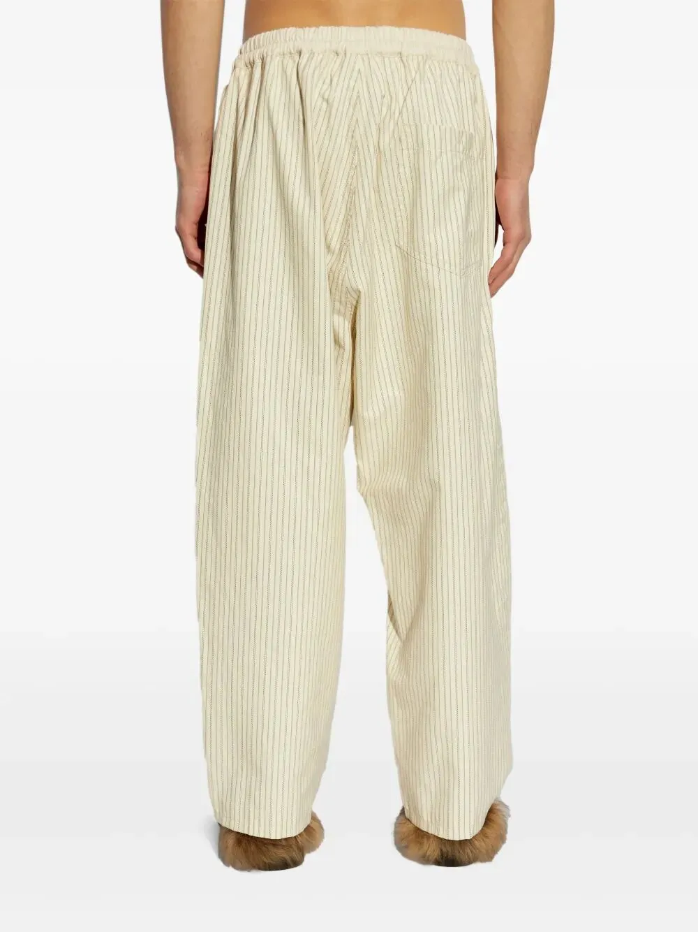 pinstripe trousers