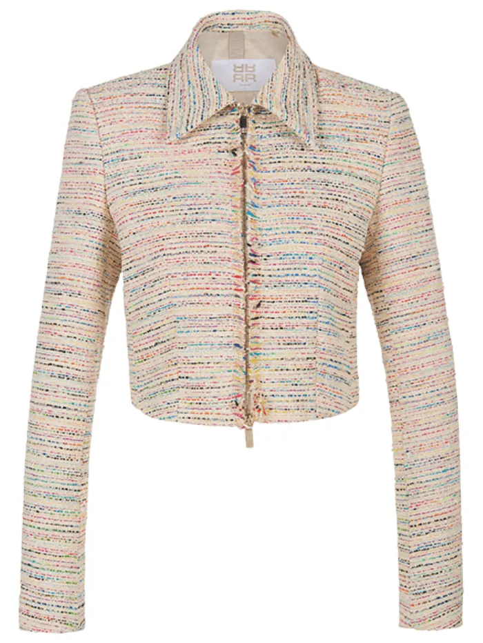 Riani Sandy Tweed Short Jacket 441870 4247 Col 862