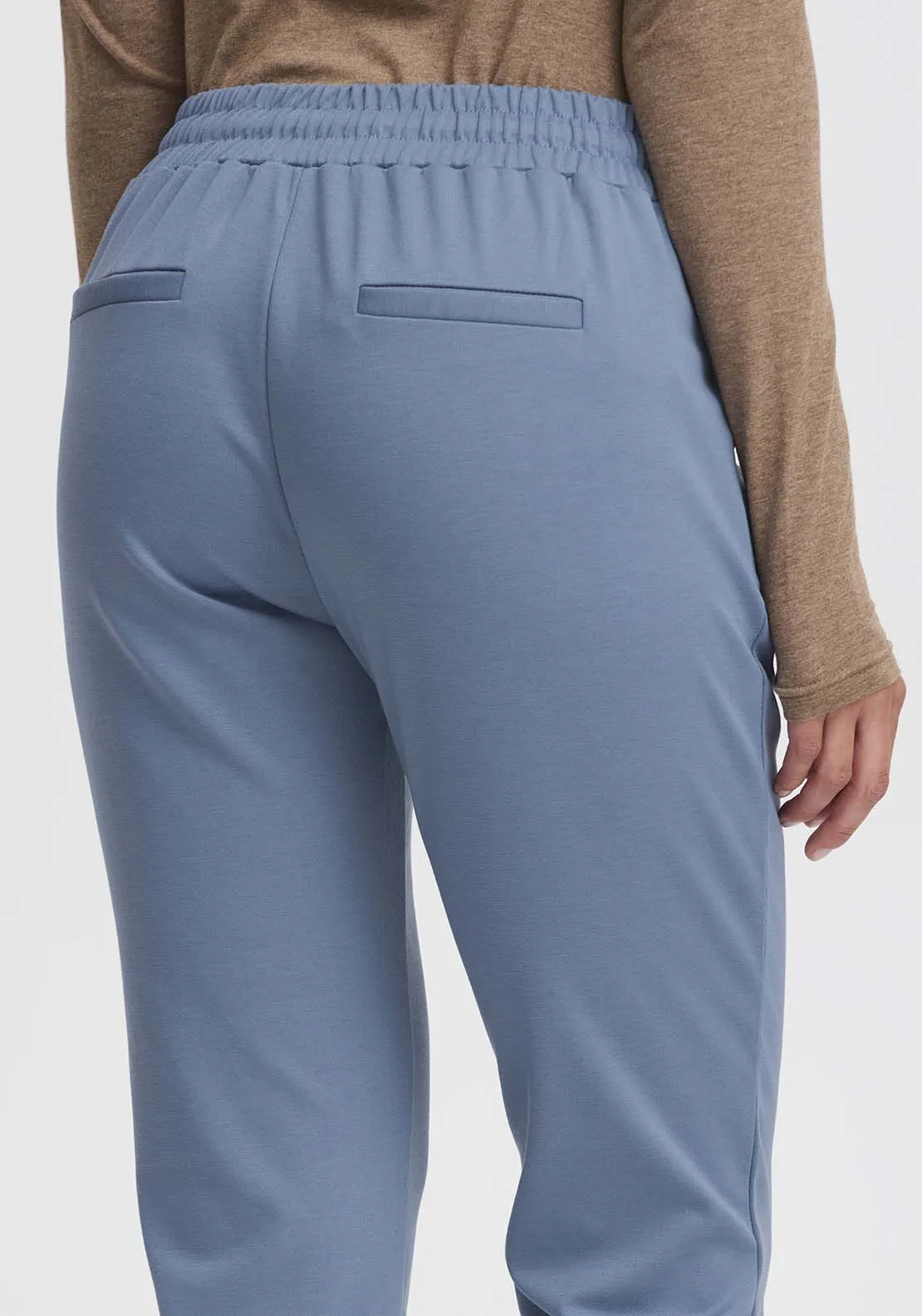 Rizetta Crop Trousers - Blue