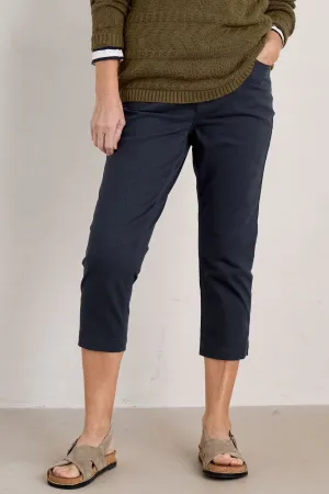 Seasalt WM31489-23059 Maritime Navy Albert Quay Cropped Trousers