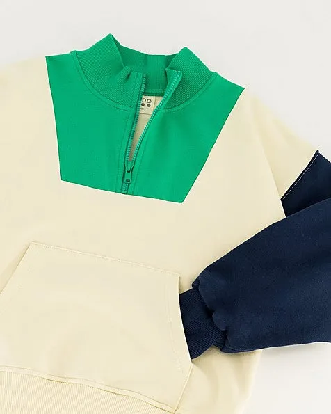 Spliced Sweater