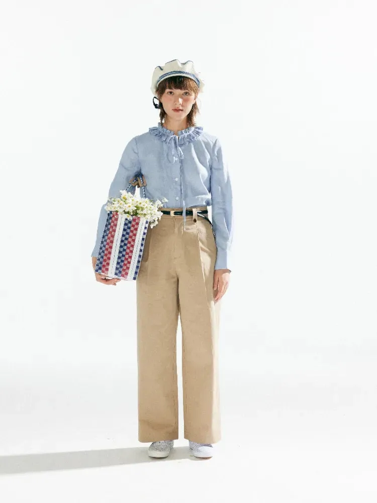 spring comfortable casual trousers