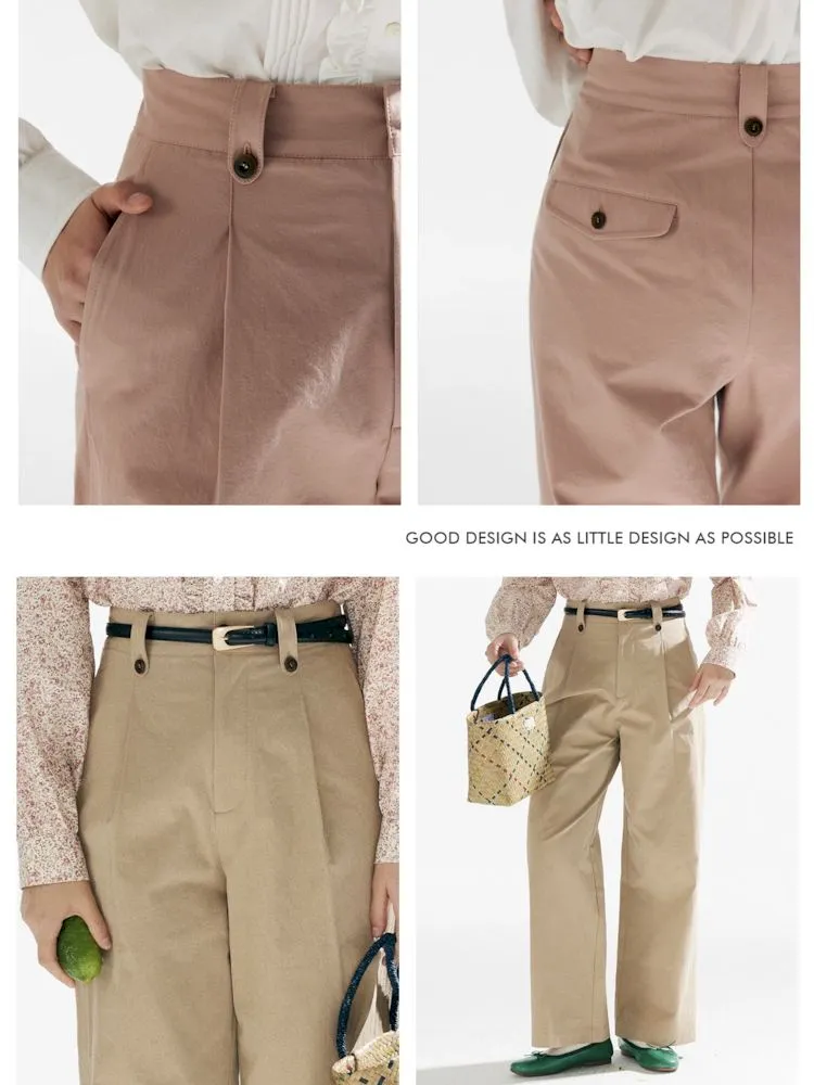spring comfortable casual trousers