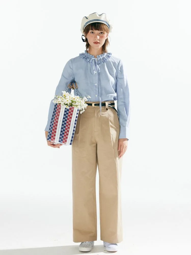 spring comfortable casual trousers